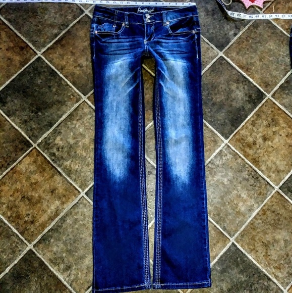 Amethyst Jeans Denim - Amethyst Jeans Size 7X33 Boot Cut NWOT